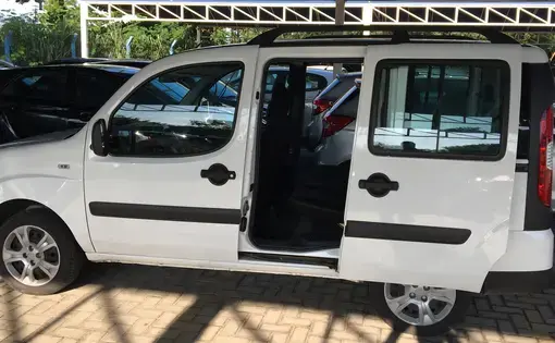 This 128-horsepower Fiat Doblo was the largest vehicle available for rent at Rio de Janeiro's international airport. The five-speed manual transmission might be unfamiliar to many Americans, and cars with automatic transmission are rare in Brazil. This grossly under-powered vehicle had a difficult time climbing steep hills. Image by Mark Hoffman. Brazil, 2017.