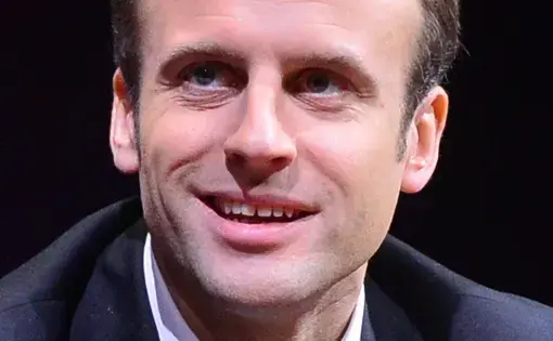 Emmanuel Macron. Image courtesy of Wikimedia Commons, 2014.