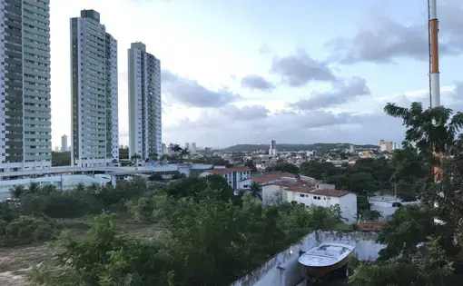 The view outside Rafael Lima's room during his two weeks of quarantine. Image by Rafael Lima. Brazil, 2020.