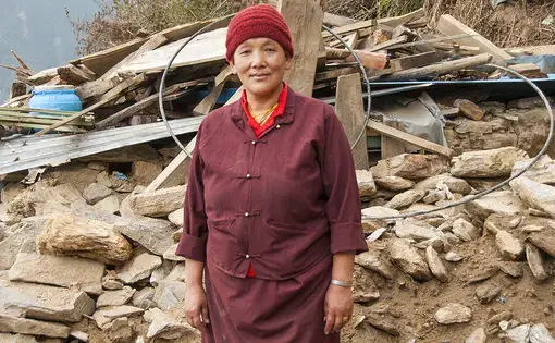 Tibetan refugees in Nepal, the poorest of the poor, are the most helpless quake survivors.