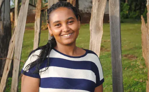 Fifteen years ago in Kembatta-Tembaro, the area where Bogaletch Gebre, the founder of non-profit KMG Ethiopia, also known as Kembatti Mentti Gezzima-Tope, grew up, virtually every girl underwent the rite of passage that involved cutting off her clitoris and labia. Today the generations-old tradition has been abandoned in Kembatta, home to some 680,000 people. Image by Amy Yee. Ethiopia, 2016.
