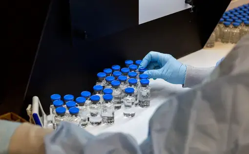 Gilead’s remdesivir, designed to stymie viral replication, modestly speeds the recovery of COVID-19 patients, according to a new study. Image courtesy Gilead.