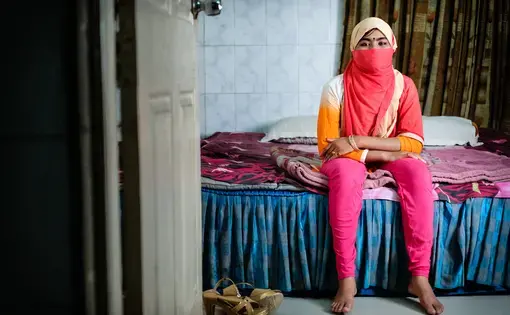 Rohingya sex worker, Cox's Bazar Photo Credit: Phil Caller Media file: Rohingya sex worker
