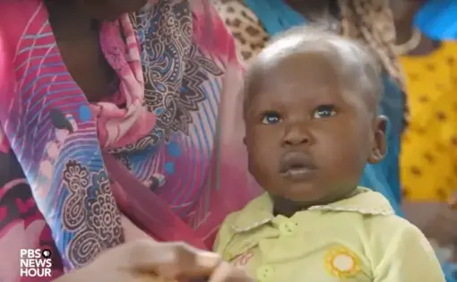 A child in South Sudan. South Sudan, 2017.