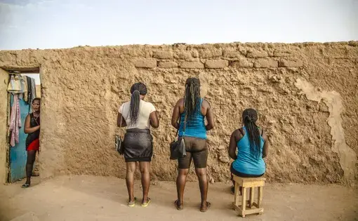 Many prostitutes in Agadez are recruited by friends and family. Image by Emily Kassie. Niger, 2016. Many prostitutes in Agadez are recruited by friends and family. Image by Emily Kassie. Niger, 2016.