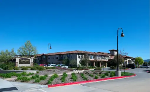 A nursing home in Santa Clarita, California, one of the many throughout the state attempting to protect its residents from COVID-19. Image by Robert V Schwemmer / Shutterstock. United States, 2020.