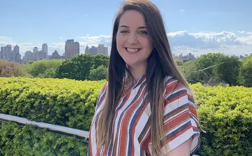 Colleen Digney, a senior in the journalism program, won this year’s Pulitzer Center Fellowship grant. Image courtesy of Colleen Digney / Hunter College.