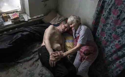 Image by Paula Bronstein. Ukraine, undated.