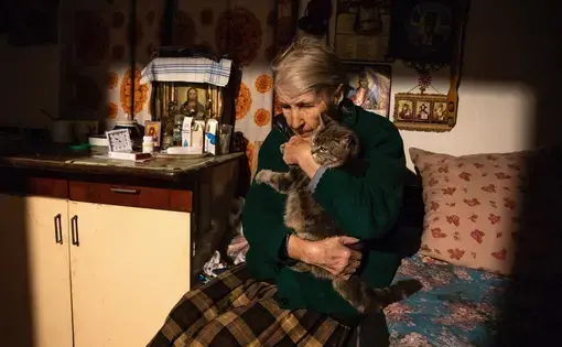 Image by Paula Bronstein. Ukraine, undated.