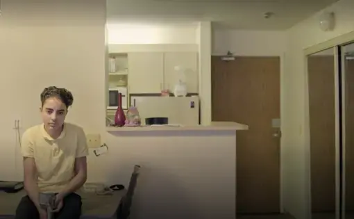 Screen shot from "We Became Fragments".