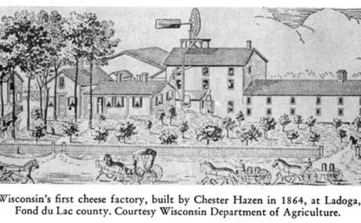 Image courtesy of H. Russell Austin in 'The Wisconsin Story: The Building of a Vanguard State.'