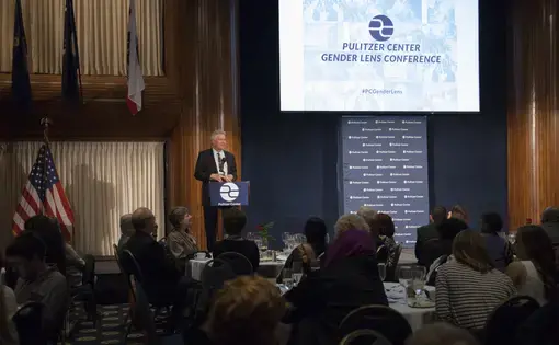 Pulitzer Center Executive Director, Jon Sawyer. Image by Jin Ding. United States, 2017.