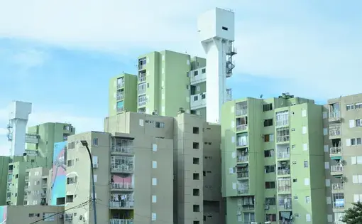 Conjunto Villa Soldati in the south of Buenos Aires. Image by Rodrigo Cascallares. Argentina, 2018.
