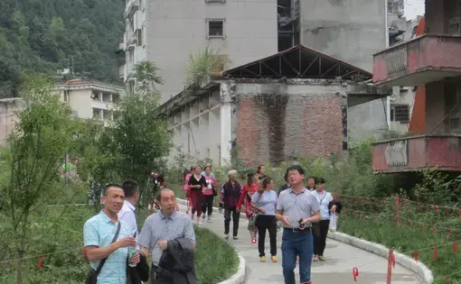 I was drawn to the Beichuan earthquake memorial because I knew it would be strange but I was not fully prepared for the level of mass tourism on the site. According to a local tourism official I spoke with, fully 3 million domestic tourists a year visit the site. Seeing so many middle-class vacationers in their trendy athleisure clothing with their cameras out walking through a destroyed city was jarring but it was fully intended. The local government hoped that disaster tourism would be a major economic…