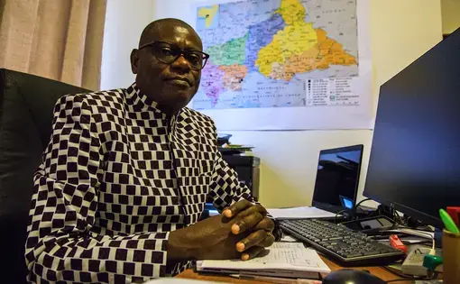 Toussaint Muntazini, the chief prosecutor of the Special Criminal Court in Bangui