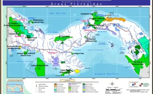 Panama's protected areas. Image by Nash Landesman. Panama, 2017.