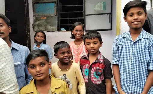Dalit youth in the city of Nanded. Dalit activists emphasize education as one of the most important factors for transitioning out of poverty, but believe youth are also served by moving away to study and returning to assist their communities. Image by Phillip Martin/WGBH. India, 2019.