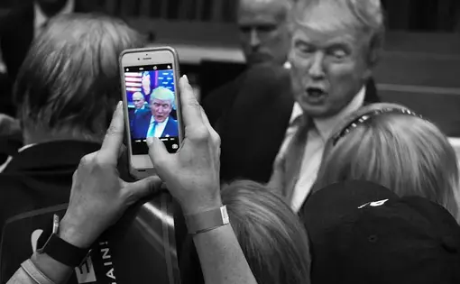 Trump rally. Image by Max Toomey. United States, 2017.