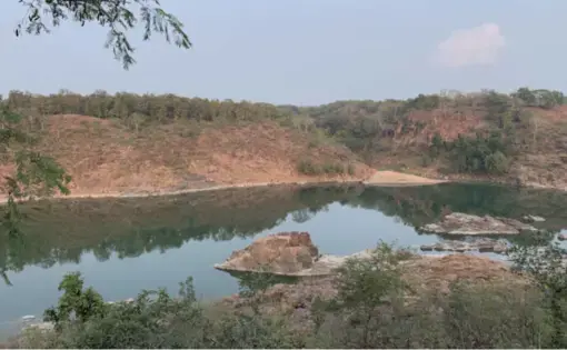 A view of the River Ken flowing through the Ken Gharial Sanctuary, one of the two Protected Areas that would be negatively impacted if the Ken-Betwa link project goes ahead. Image by Tish Sanghera. India, undated.