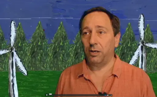 Alex and Dan reported in Europe on sea level rise and the low-carbon lifestyle. Courtesy Daniel Grossman
