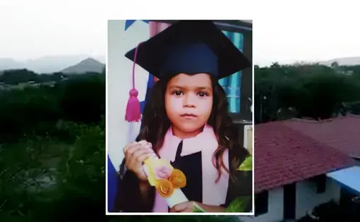 Six-year-old Heyli was separated from her father after crossing the U.S. border in late May. Her mother and aunt, who have spoken to her by phone, say she cries constantly and begs them to take her away from the Arizona facility where she is being held. "There's nothing else I can say to say to make her stop crying," Heyli's mother said. Image by Jay Root. Honduras, 2018.
