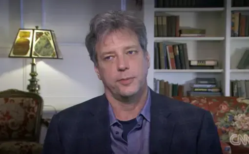 Image from CNN's interview with grantee Michael Scott Moore. United States, 2017.