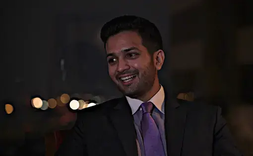 Priyank Mathur, creator of the “Fighting Terror With Comedy” program. Image by Wes Bruer. India, 2017.