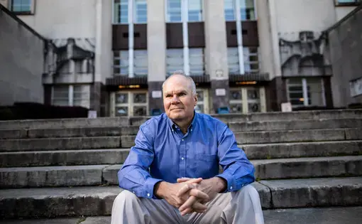 Rapides Parish treasurer Bruce Kelly. Image by M. Scott Mahaskey for Politico Magazine.