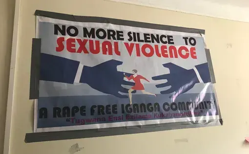 The town of Iganga, home to about 55,000 people, is seeing a powerful movement to end sexual violence. The name of the ’No More Silence’ campaign illustrates just how stigmatized it is to discuss the topic. Image by Keishi Foecke. Uganda, 2019.