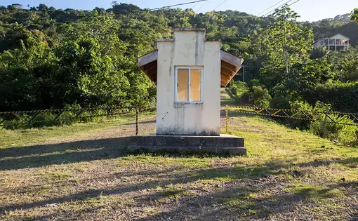 The Alta Vista development property of Canadian investor Randy Jorgensen, in Guadalupe. Image by Susan Meiselas/Magnum Photos. Honduras, 2018.