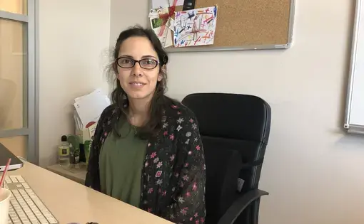 Ece Gelal Soyak, assistant professor at Bahcesehir University Istanbul. Image by Shirin Alhroob. Turkey, 2019.