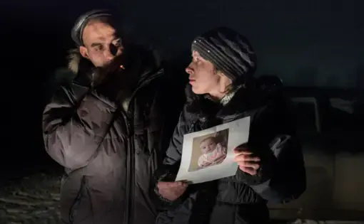 Sasha and Masha reside at one of Russia's psycho-neurological boarding houses. Image by Anastasia Rudenko. Russia, 2019.