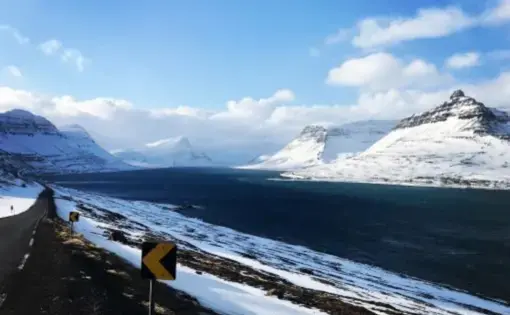 Science journalist Ari Daniel traveled to Iceland in February 2018 to report on two climate stories. Image by Ari Daniel. Iceland, 2018.