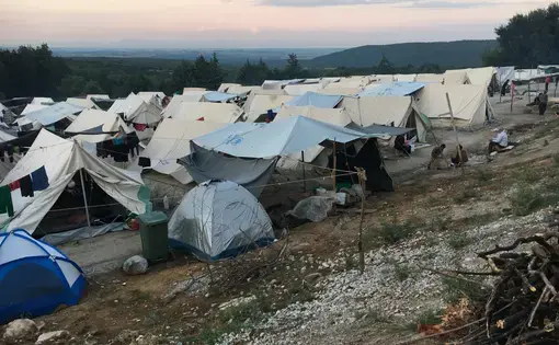 Refugee camp