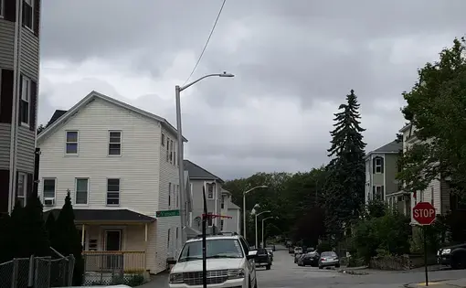 This street in Shrewsbury, MA, houses many of the refugees who first arrive to the United States. Image by Ani Gururaj. Massachusetts 2018. This street in Shrewsbury, MA, houses many of the refugees who first arrive to the United States. Image by Ani Gururaj. Massachusetts 2018.