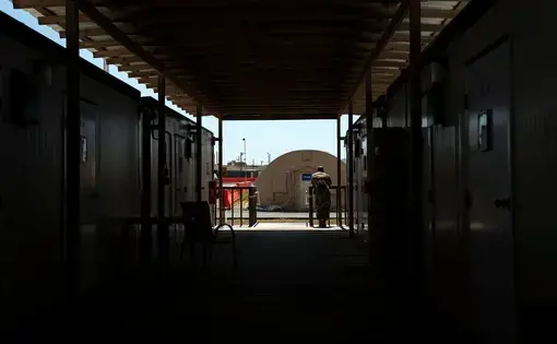 The complaint comes a month after a group of senators expressed concern about the Guantánamo prison’s capacity to protect troops and prisoners from the pandemic. Image by Doug Mills/The New York Times. Cuba, undated.
