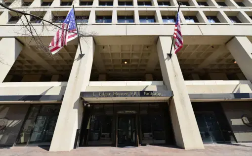 The J. Edgar Hoover FBI building on Pennsylvania Avenue in Washington, DC. Image by Richard Cavalleri / Shutterstock. United States.