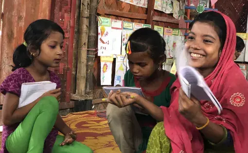 Golap Child Learning Center. Image by Jaime Joyce. Bangladesh, 2018.