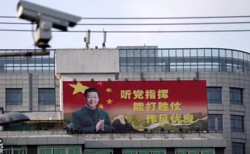 Chinese President Xi Jinping has sought to raise the standard of living at home, while boosting China’s power and influence across the globe. But critics accuse him of consolidating power and creating a campaign of oppression against the Chinese people -- especially those who disagree with him. Image courtesy of PBS NewsHour. China, 2019.