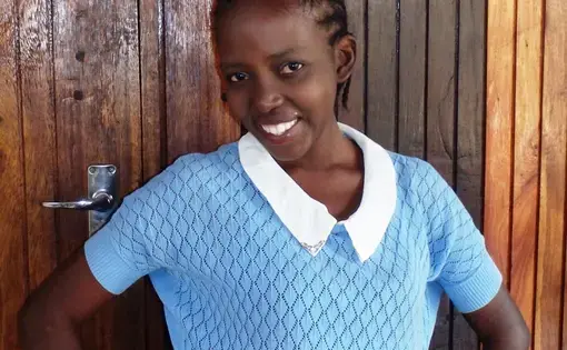 Violet B. found out she was HIV positive at age 14 when living with her aunt.