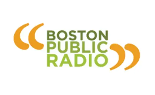 Boston Public Radio interviewed Sam Eaton. Image courtesy of Boston Public Radio. United States, 2018.