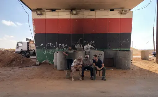 Journalists Christopher Livesay and Alessandro Pavone arrived in Tripoli in early August to report on the re-emergence of the Islamic State group and the immigration crisis. Image by Alessandro Pavone. Libya, 2018.