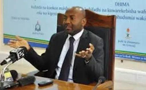 Deputy Home Affairs Minister Hamad Masauni has started a six-month campaign to reduce road accidents by 10 percent, but inaccurate raod safety data is likely to defeat those intentions. Image by Kilasa Mtambalike. Tanzania, 2016.