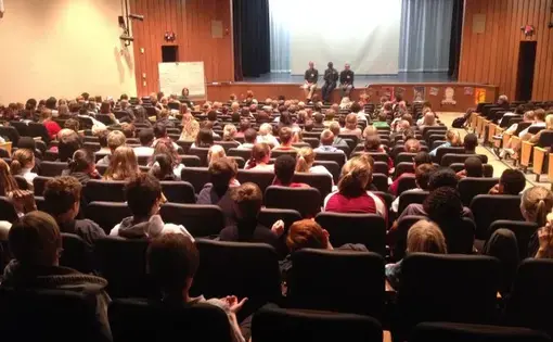 Full auditorium