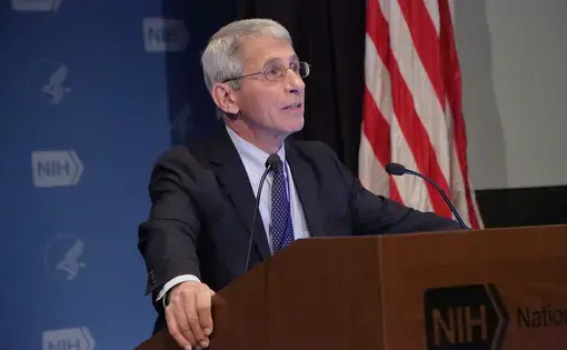 Dr. Anthony Fauci, the director of the National Institute of Allergy and Infectious Diseases since 1984. Image by National Institute of Allergy and Infectious Diseases / Creative Commons. United States, 2016.
