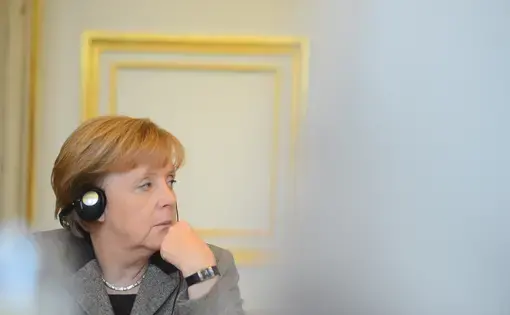 German Chancellor Angela Merkel. Image courtesy of European People's Party. Germany, 2012.