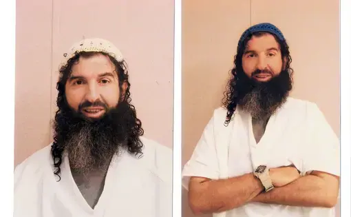 Photos of Sufyian Barhoumi at Guantánamo Bay, provided by his family. Mr. Barhoumi has been held at the military prison since 2002, even after being cleared for transfer in 2016. Image courtesy of Sufyian Barhoumi. United States, undated.