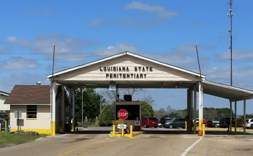 The Louisiana State Penitentiary, located in Angola, Louisiana, is a prison farm nicknamed the "Alcatraz of the South." Image by Katherine Welles / Shutterstock. United States, 2014.