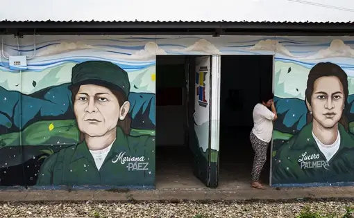 The Museum of Memory at the FARC camp in Pondores. Image by Fabio Cuttica. Colombia, 2018.