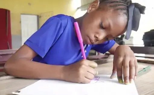Still from the video by Melissa Noel. Jamaica, 2017.